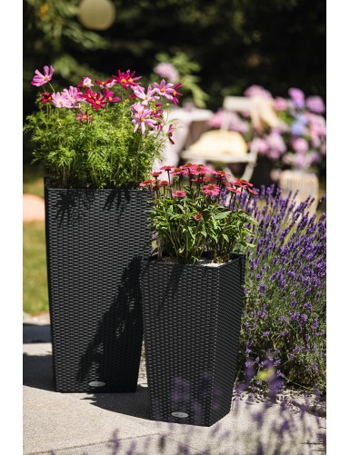 Vaso per esterni autoirrigante CUBICO